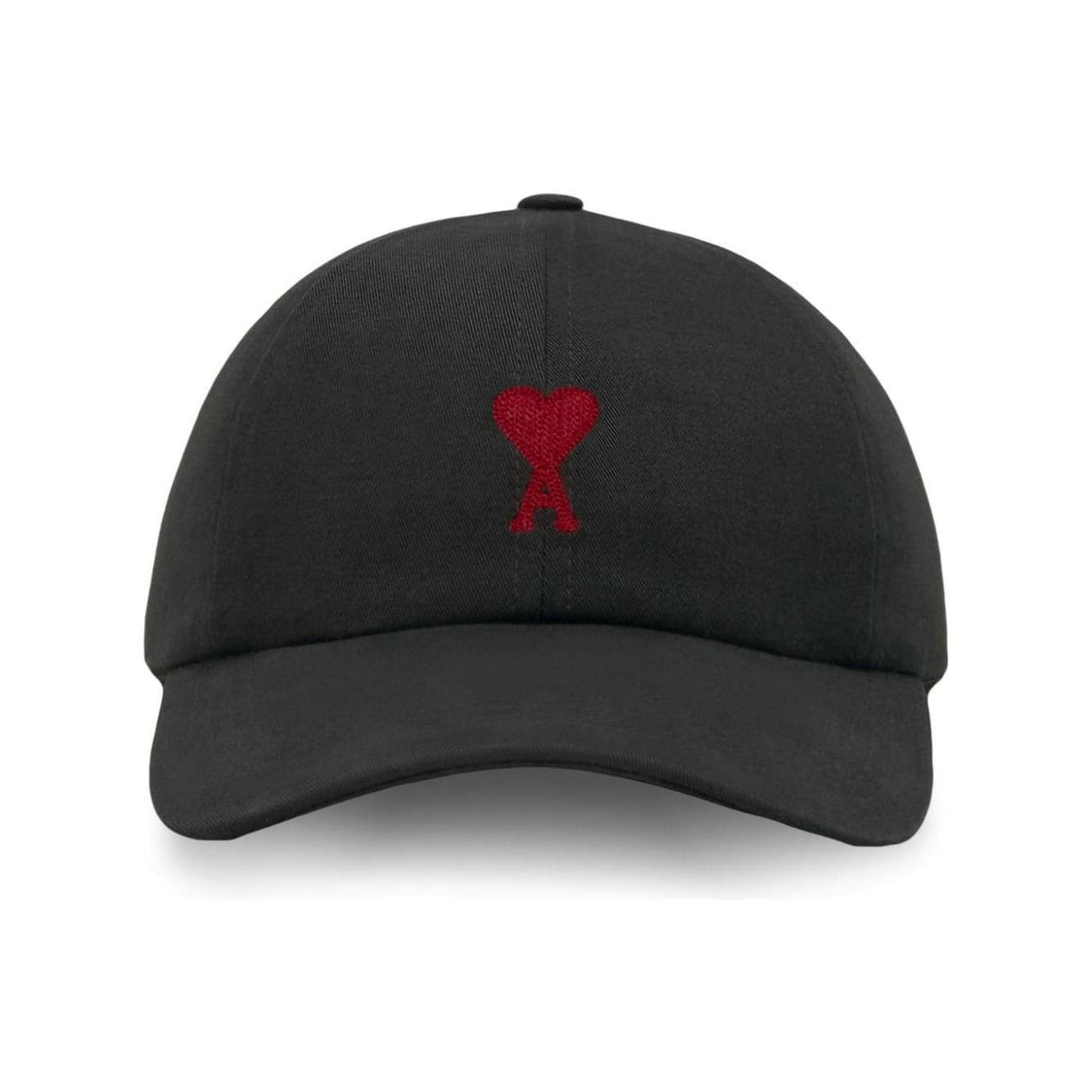 Ami Paris Ami De Coeur cotton baseball cap