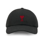 Ami Paris Ami De Coeur cotton baseball cap