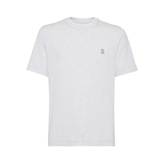 Brunello Cucinelli T-shirts and Polos Light Grey