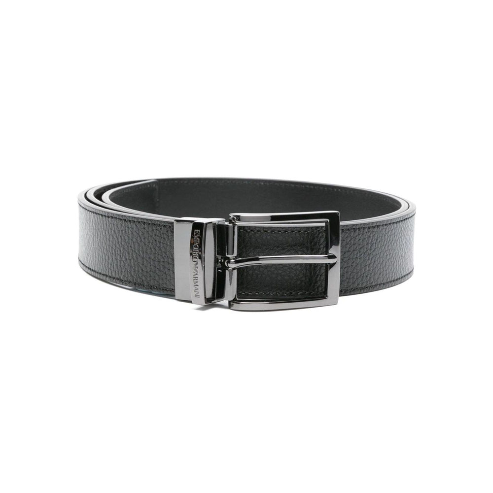 Emporio Armani Exclusive Grained Leather belt