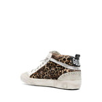 Golden Goose Mid Star Leo ponyskin shoe with star and comma GWF00122F00376681933-AI25