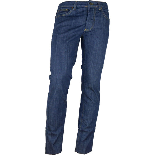 Cavalli Class Elegant Dark Blue Denim Essentials Cavalli Class Dark Slate Gray