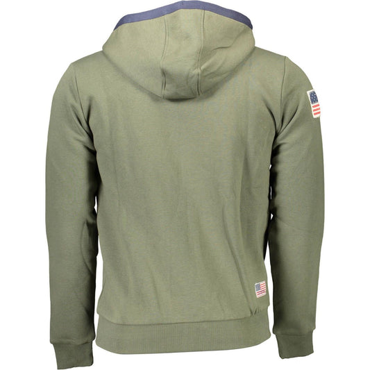 U.S. POLO ASSN. Green Cotton Men Sweater US-9363-XXL