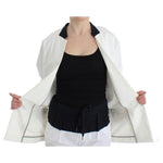 Andrea Pompilio White Cotton Blend Oversized Blazer Jacket SIG12655-3