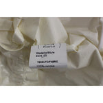 Licia Florio Elegant White Tie-Waist Skirt Licia Florio Dim Gray