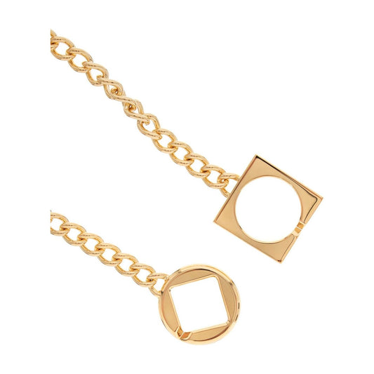 Jacquemus necklace 'the round square Jewellery Jacquemus Tan