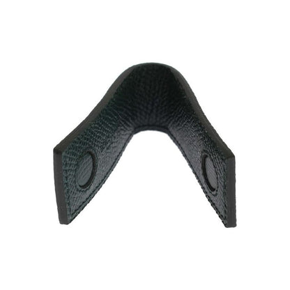 Dolce & Gabbana Green Leather Magnet Money Clip