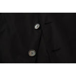 Dolce & Gabbana Elegant Taormina Black Cotton Blazer Dolce & Gabbana Black