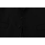 Dolce & Gabbana Elegant Slim Fit Black Blazer Jacket Dolce & Gabbana Black