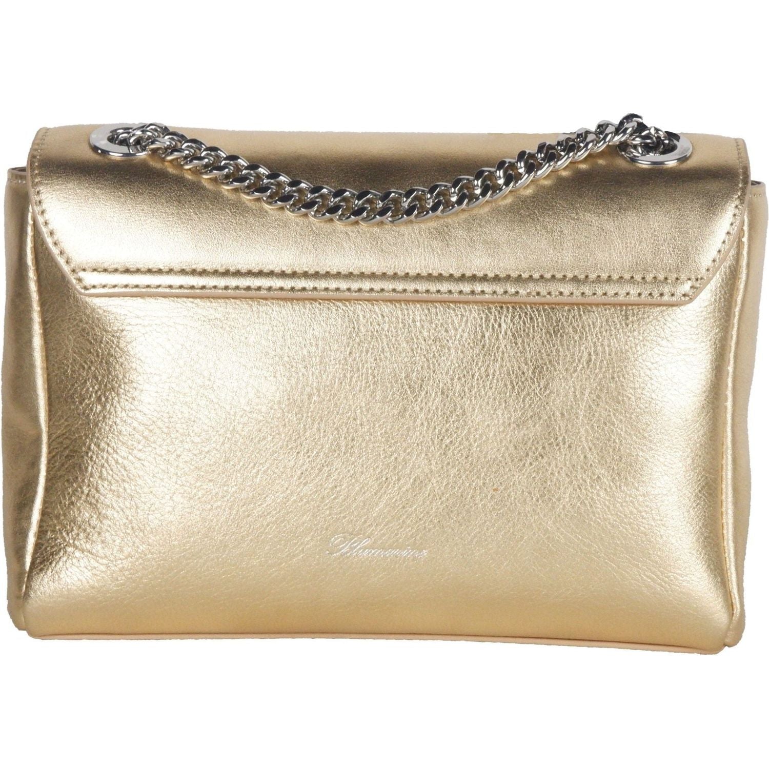 Front view with bag zipped and handles upright.