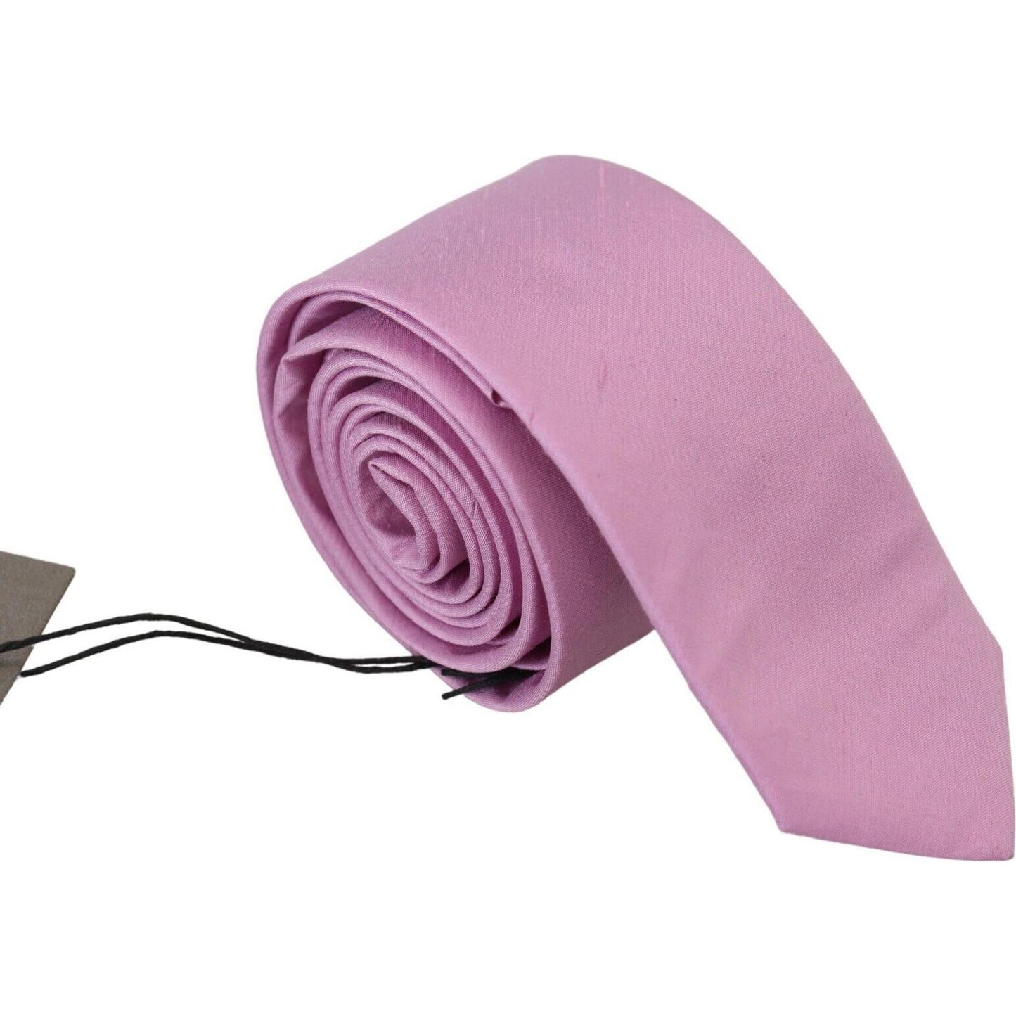 Daniele Alessandrini Pink Classic Men Necktie Accessory Silk Tie