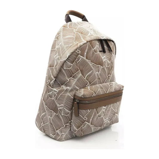 Cerruti 1881 Brown Leather Men Backpack Cerruti 1881 Rosy Brown