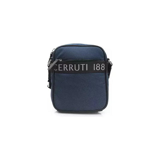 Cerruti 1881 Blue Nylon Men Messenger Bag Cerruti 1881 Dark Slate Gray