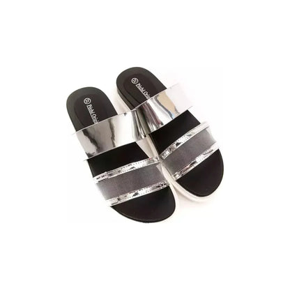 Péché Originel Silver Polyethylene Sandal