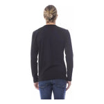 Verri Black Cotton Men T-Shirt VE-18311-XL