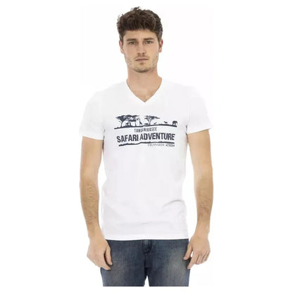 Trussardi Action White Cotton Men's T-Shirt