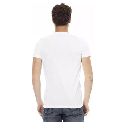 Trussardi Action White Cotton Men's T-Shirt