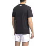 Bikkembergs Black Cotton Men T-Shirt BI-22053-M