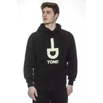Tond Black Cotton Men Sweatshirt TO-20052-S