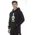 Tond Black Cotton Men Sweatshirt TO-20052-S
