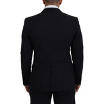 Dolce & Gabbana Black MARTINI Slim Fit Jacket Blazer KOS2112- 50