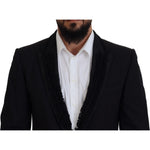 Dolce & Gabbana Black MARTINI Slim Fit Jacket Blazer KOS2112- 50