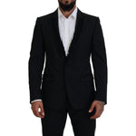 Dolce & Gabbana Black MARTINI Slim Fit Jacket Blazer KOS2112- 50