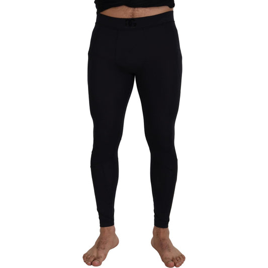 Dolce & Gabbana Sleek Black Designer Pants Dolce & Gabbana Black