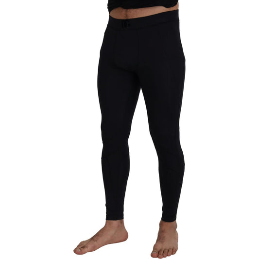 Dolce & Gabbana Sleek Black Designer Pants Dolce & Gabbana Black