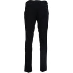 Domenico Tagliente Black Tapered Dress Formal Pants PAN74147 - 58