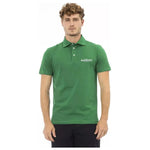 Baldinini Trend Green Cotton Men Polo BA-23744-3XL