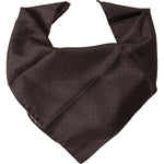 Dolce & Gabbana Brown Patterned Silk Square Handkerchief Scarf MS7076