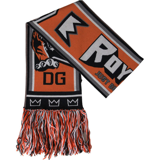 Dolce & Gabbana Exquisite Multicolor Wool-Cashmere Scarf Dolce & Gabbana Sienna