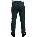 Dolce & Gabbana Emerald Elegance Slim Fit 3-Piece Suit Dolce & Gabbana Dark Slate Gray