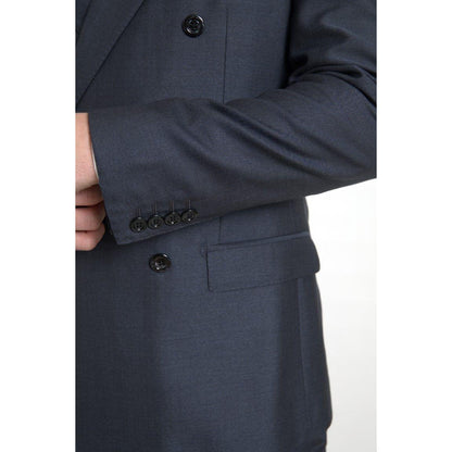 Dolce & Gabbana Blue 2 Piece Double Breasted MARTINI Suit