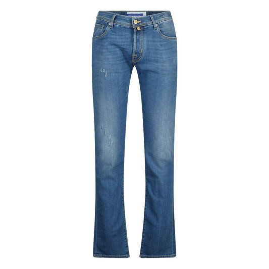 Jacob Cohen Elevated Casual Slim Fit Faded Jeans Jacob Cohen Dark Slate Blue