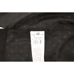 Dolce & Gabbana Elegant Black Wool Silk Dress Vest Dolce & Gabbana Dark Slate Gray