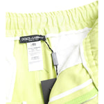 Dolce & Gabbana Light Green Cotton Men Cargo Bermuda Shorts PAN74874-50
