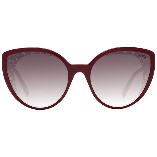 Emilio Pucci Red Women Sunglasses Emilio Pucci Rosy Brown