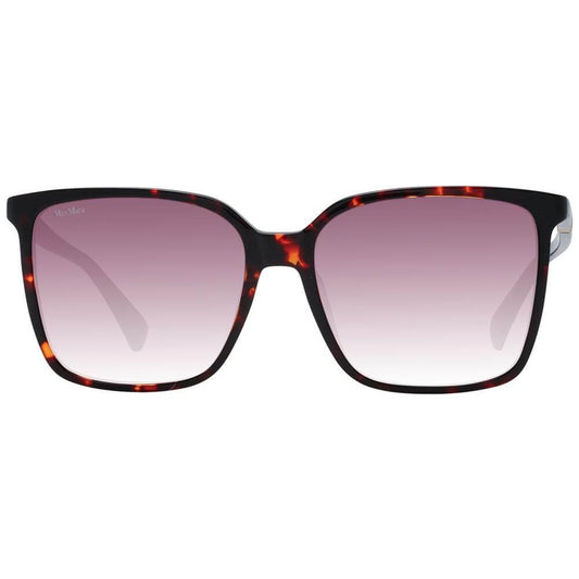Max Mara Red Women Sunglasses Max Mara Rosy Brown