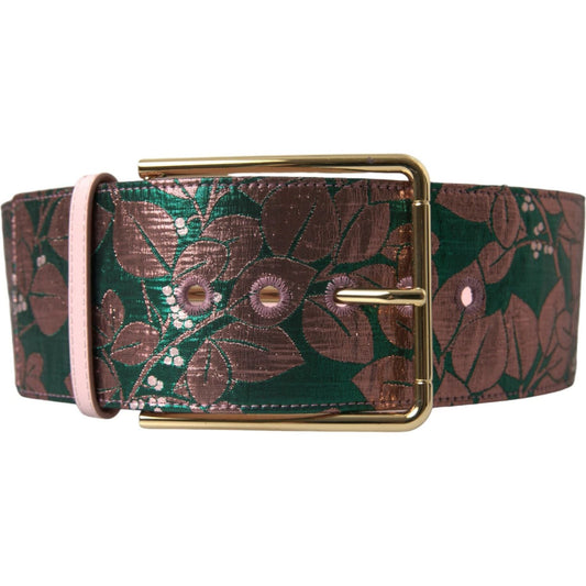 Dolce & Gabbana Multicolor High-Waist Statement Belt Dolce & Gabbana Dark Slate Gray