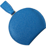 Dolce & Gabbana Elegant Blue Leather Mirror Holder Dolce & Gabbana Dark Cyan