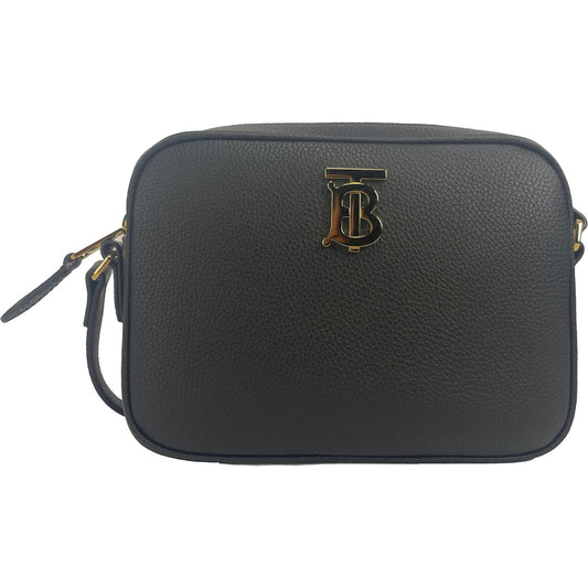 Burberry Small Leather Camera Crossbody TB Logo Bag Burberry Dark Slate Gray