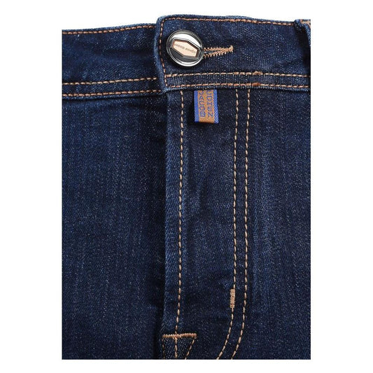 Jacob Cohen Blue Cotton Jeans & Pant Jacob Cohen Dark Slate Gray