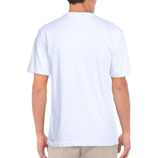 North Sails Crisp White Logo Cotton T-Shirt North Sails Lavender