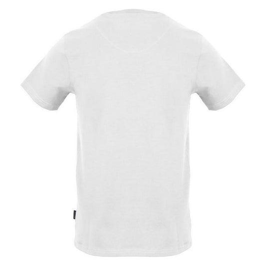 Aquascutum White Cotton Men's T-Shirt Aquascutum Lavender