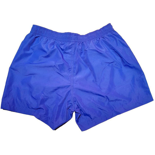 La Martina Blue Polyester Men Swim Trunk La Martina Royal Blue