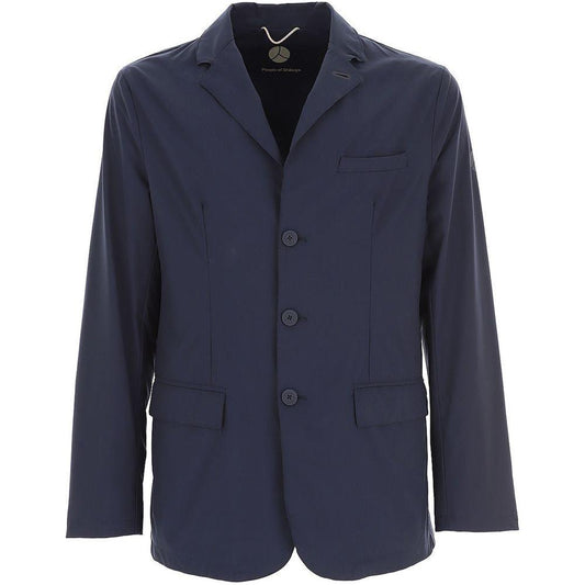 People Of Shibuya Elegant Water-Repellent Blue Jacket People Of Shibuya Dark Slate Gray