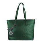 Plein Sport Green Polyethylene Women Shoulder Bag WOMAN TOTES Plein Sport Dark Slate Gray
