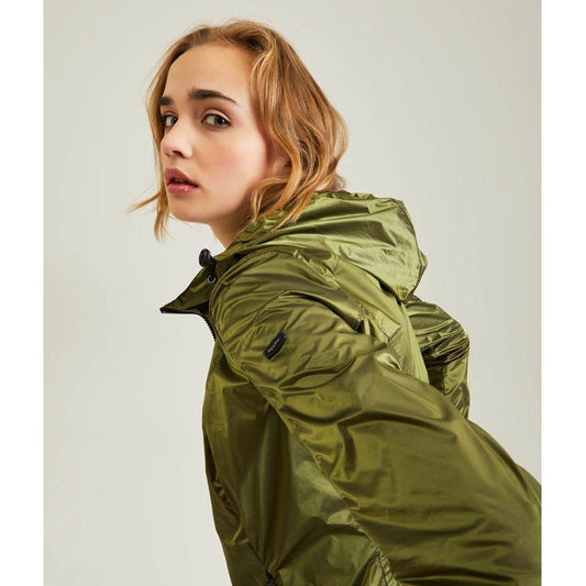 Refrigiwear Green Polyamide Women's Jacket Refrigiwear Dark Olive Green